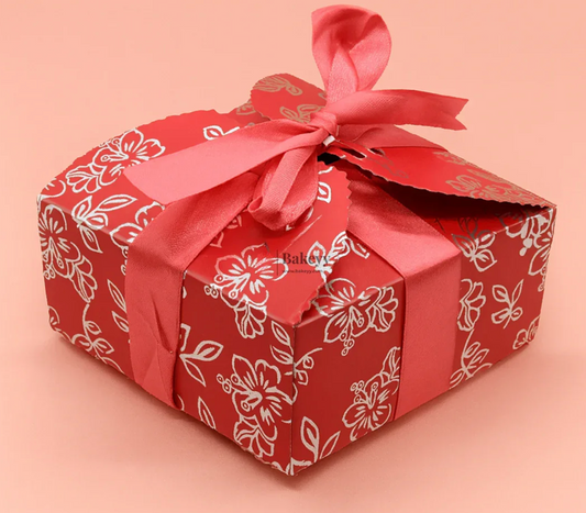 Gift box with wrapping