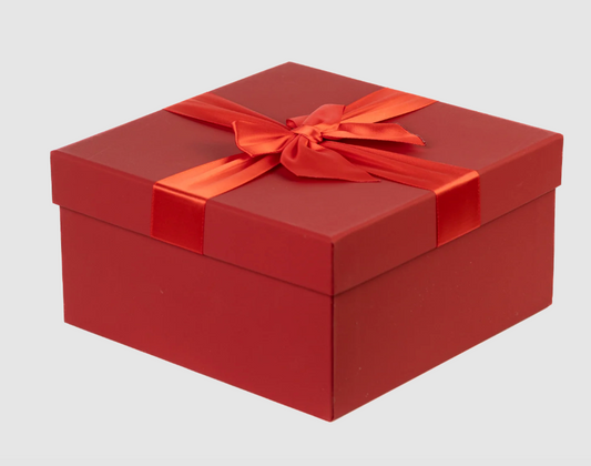 Gift box with a bow